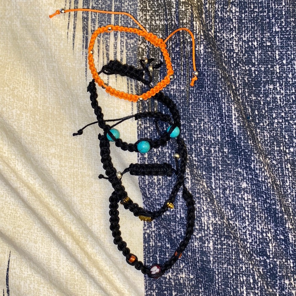 Handmade adjustable bracelets - Picture 2 of 2